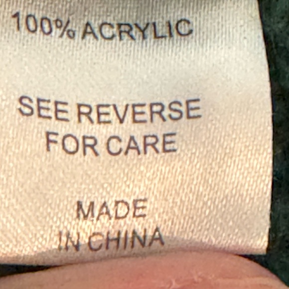 Alison Andrews Emerald Long Sleeve Multi Stitch V-Neck Sweater, Size XL - Picture 7 of 7